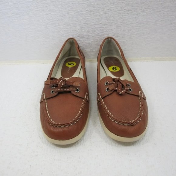 Bandolino Pebbled Grained Leather Casual Women's Footwear Loafers Shoes sz 9 - Picture 4 of 6